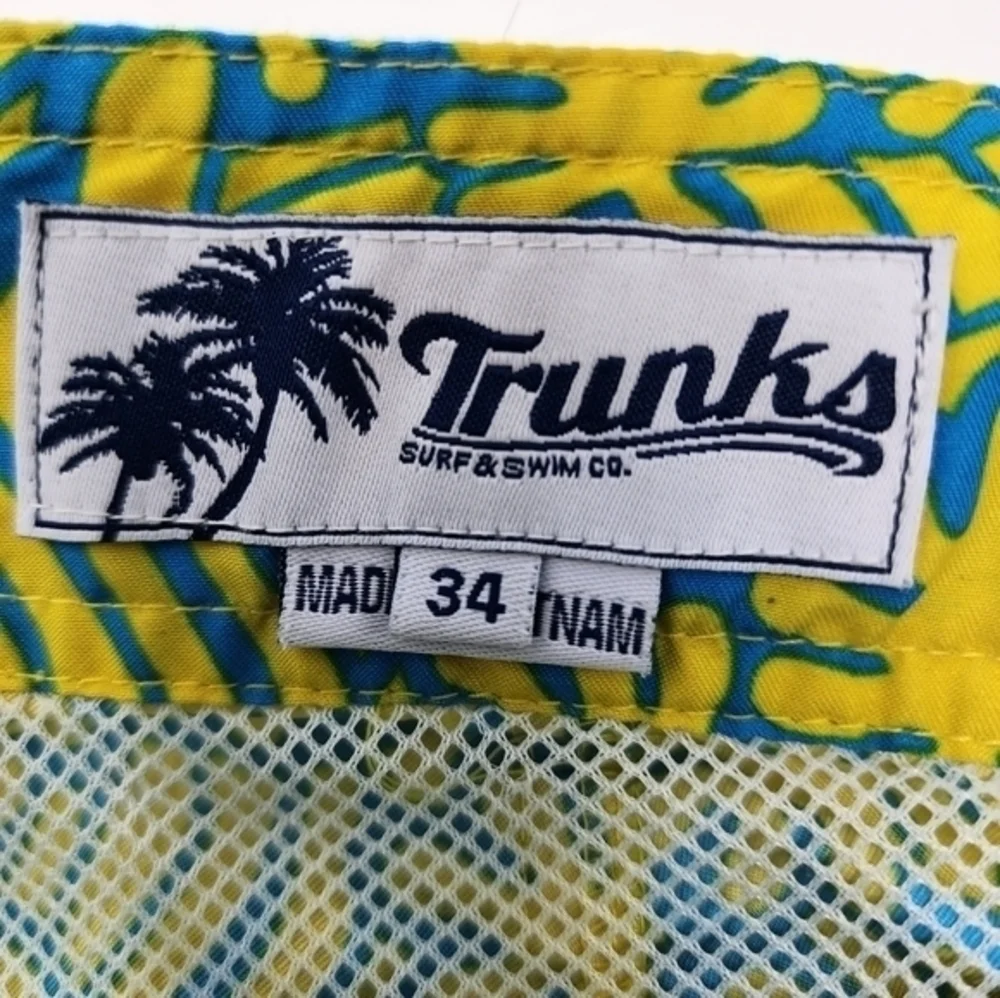 Surf‎ and Swim Co Trunks Swimsuit Size 34